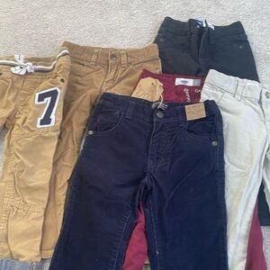 6 Pairs Toddler Boys Pants 3T